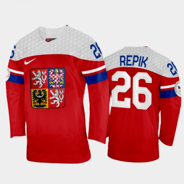 Czech Republic Hockey Michal Repik 2022 Winter Oly...