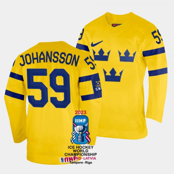 Sweden 2023 IIHF World Championship Linus Johansso...