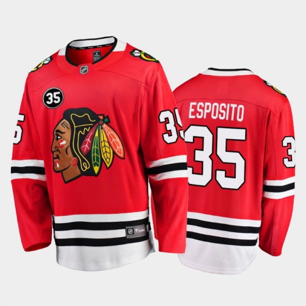 Chicago Blackhawks #35 Tony Esposito 6x NHL All-St...