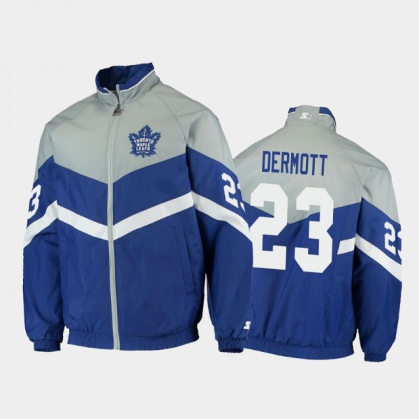 Maple Leafs Travis Dermott #23 The Bench Coach Rag...