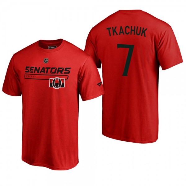 Men's Ottawa Senators Brady Tkachuk #7 Rinkside Co...