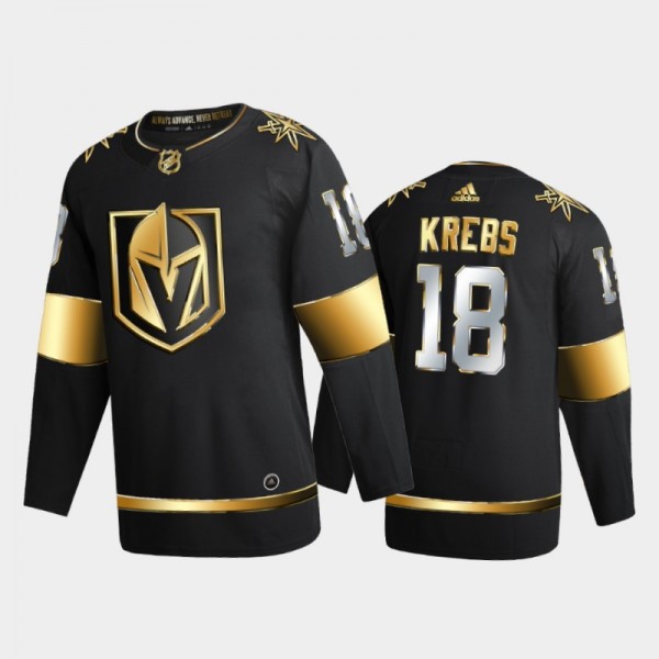 Vegas Golden Knights Peyton Krebs #18 2020-21 Gold...